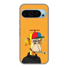 Чехлы с Обезьянами NFT для Google Pixel 9 (AlphaPrint) (Скучающая Обезьяна NFT)