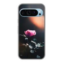 Чехлы с принтом Розочки для Google Pixel 9 – Цветок ночной
