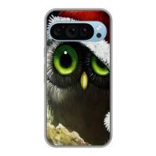 Чехлы с принтом СОВЫ для Google Pixel 9 – Новогодняя Сова