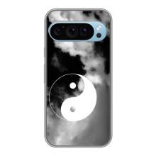 Чехлы с принтом Спортивная тематика для Google Pixel 9 – Инь-Янь