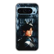 Чехлы с принтом Уэнсдей на Google Pixel 9 – Уэнздей с ушками