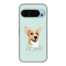 Чехлы с собаками для Google Pixel 9 (VPrint) (Корги)