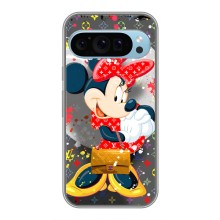 Чохол Disney Mouse Google Pixel 9 (PREMIUMPrint) – Minni з бантіком