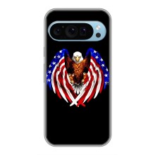 Чохол Прапор USA для Google Pixel 9 (Крила США)