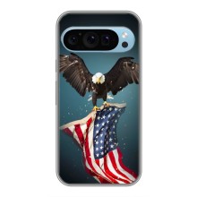 Чохол Прапор USA для Google Pixel 9 (Орел і прапор)