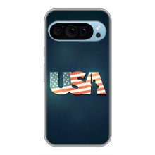 Чехол Флаг USA для Google Pixel 9 (USA)