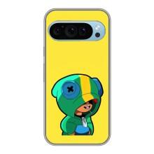 Чохол Бравл Старс для Google Pixel 9 – Леон (LEON)