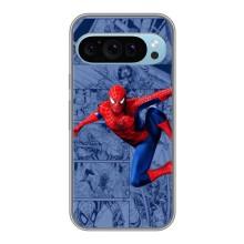 Силиконовый Чехол для Google Pixel 9 – Человек Паук
