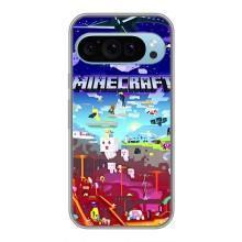 Чохол майнкрафт для Google Pixel 9 – MINECRAFT