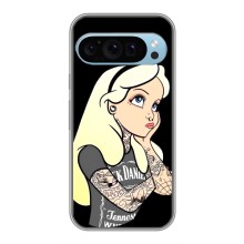 Чехол с печатью для Google Pixel 9 - (Мода) (AlphaPrint) (Девочка в тату)