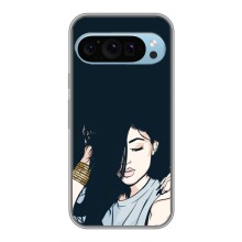 Чехол с печатью для Google Pixel 9 - (Мода) (AlphaPrint) (Красивая девочка)