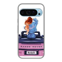 Чехол с печатью для Google Pixel 9 - (Мода) (AlphaPrint) (На машине)