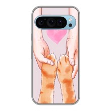 Чехол на Гугл Пиксель 9 с Котами (VPrint) (Любовь к котикам)