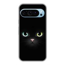 Чехол на тематику: Коты для Google Pixel 9 – Черный Котик