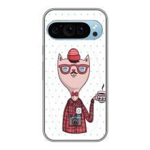 Чехол на тематику: Коты для Google Pixel 9 – Кот аристократ