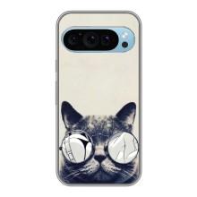 Чехол на тематику: Коты для Google Pixel 9 – Модный кот