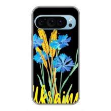 Чохол на Google Pixel 9 (Український дизайн) – Україна в квітах