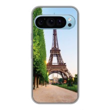 Чехол Эйфелева Башня для Google Pixel 9 - (AlphaPrint) (Дорога в Париж)