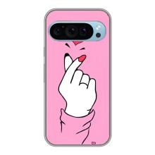 Чохол з принтом для Google Pixel 9 (AlphaPrint - Знак сердечка)