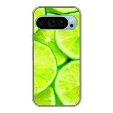 Чехол с изображением  вкусной еды для Google Pixel 9 – Лайм