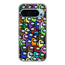 Чехол Амонг Ас для Google Pixel 9 (AlphaPrint) (Убит)