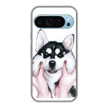 Бампер для Google Pixel 9 з картинкою "Песики" – Собака Хаскі