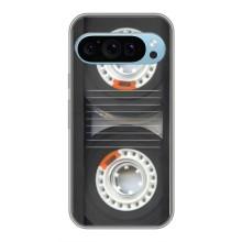 Чехол с Прикольным принтом на Google Pixel 9 – Кассета магнитофона