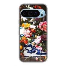 Чехол для Google Pixel 9 - с принтом Найк (AlphaPrint) (Стиль Найк)