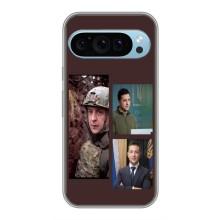 Чохол для Google Pixel 9 (AlphaPrint - с принтом Зеленського)