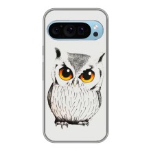 Чехол с птицами на Google Pixel 9 (VPrint) (Милая Сова)