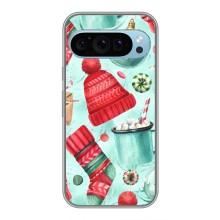 Чохол Санта Клаус для Google Pixel 9 – Одяг