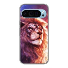 Чехол со Львом для Google Pixel 9 (VPrint) (Красочный Лев)