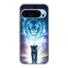 Чехол со Львом для Google Pixel 9 (VPrint) (Маленький лев)