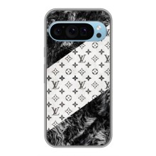 Чохол Стиль Louis Vuitton на Google Pixel 9 (LV на білому)