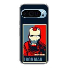 Чохол Супергерой Залізна Людина на Google Pixel 9 – Art Iron man