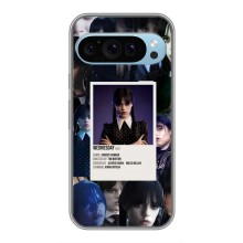 Чехлы Венсдей на Google Pixel 9 Уэнсдей (AlphaPrint) (коллаж Уэнздей)