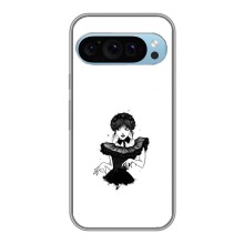 Чехлы Венсдей на Google Pixel 9 Уэнсдей (AlphaPrint) (танец Уэнздей)