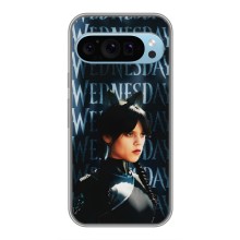 Чехлы Венсдей на Google Pixel 9 Уэнсдей (AlphaPrint) (Уэнздей кошка)