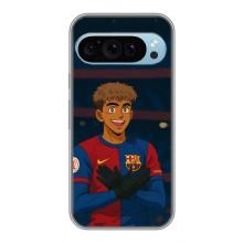 Чехол с футболистом Ламин Ямаль Google Pixel 9 (Футболист Ямал)