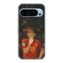 Чехол с футболистом Ламин Ямаль Google Pixel 9 (Ямаль аниме)