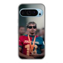 Чехол с футболистом Ламин Ямаль Google Pixel 9 (Ямаль Барса)