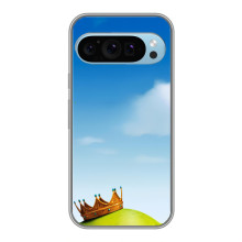 Чехол с мультфильмом Шрек на Google Pixel 9 – Голова Шрека