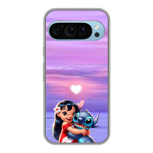 Чехол с рисунком Стич для Google Pixel 9 – Стич и Лило