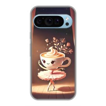 Чехол с мемом Тралалело тралала на Google Pixel 9 (Балерина капучина)