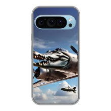 Чехол с мемом Тралалело тралала на Google Pixel 9 (Бомбардиро крокодило)