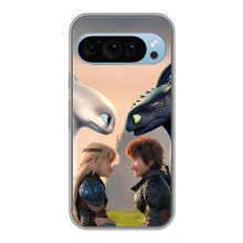 Чехол как приручить дракона на Google Pixel 9 – Гикавка и Астрид