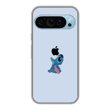 Чехол с принтом Стич на Google Pixel 9 – Stitch apple