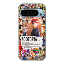 Чехол Зоотрополіс на Google Pixel 9 – Коллаж Зоо