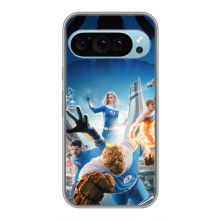 Чехол с принтом Фантастическая четверка для Google Pixel 9 – Герои Фантастической четверки