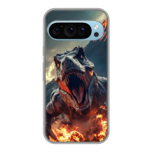 Чехол с картинкой «Хищники» для Google Pixel 9 – Динозавр
